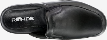 ROHDE Slippers 'Varberg' in Black