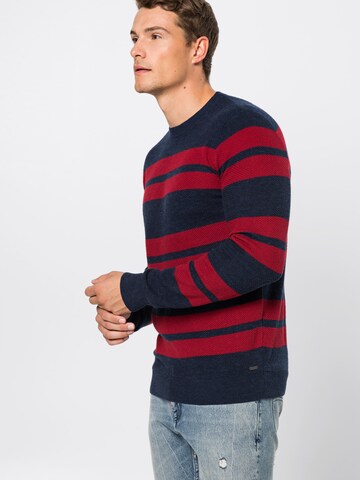 Pull-over TOM TAILOR en bleu : devant