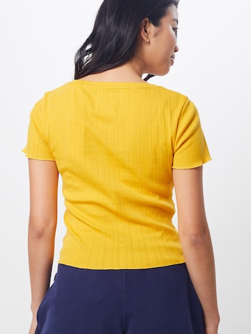 Superdry T-shirt i gul