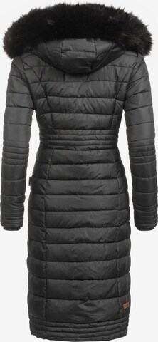 NAVAHOO Winter Coat 'Umay' in Black