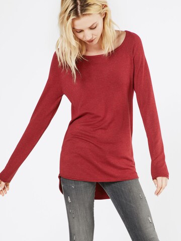 ONLY - Jersey 'Mila' en rojo: frente
