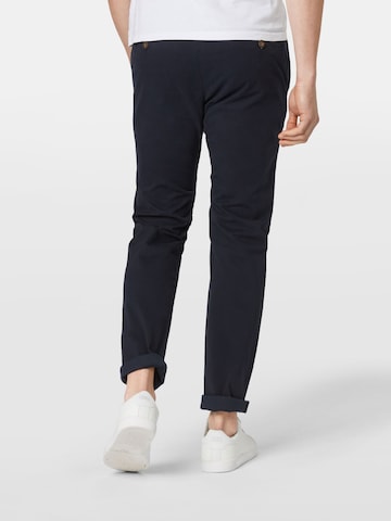 Regular Pantalon chino bugatti en bleu