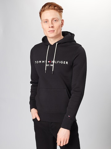 Sweat-shirt TOMMY HILFIGER en noir : devant