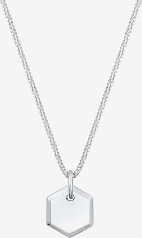 ELLI Ketting in Zilver: voorkant