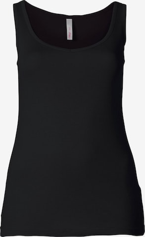 SHEEGO Top in Black: front