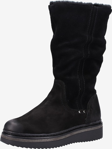 Venturini Milano Boots in Black: front