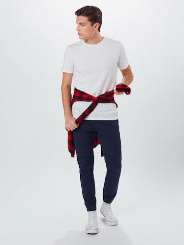 !Solid Tapered Hose in Blau