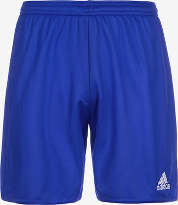 ADIDAS SPORTSWEAR Regular Workout Pants 'Parma 16' in Blue: front