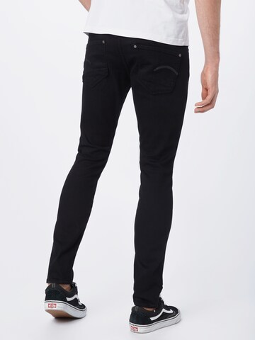 G-STAR - Skinny Vaquero en negro