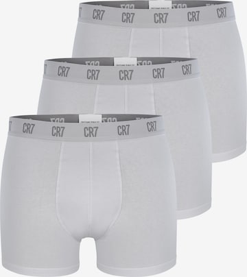 CR7 - Cristiano Ronaldo Regular Boxershorts in Wit: voorkant