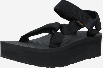 TEVA Sandals in Black: front