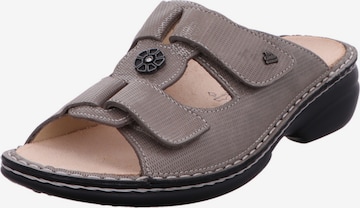 Finn Comfort Mules in Grey: front