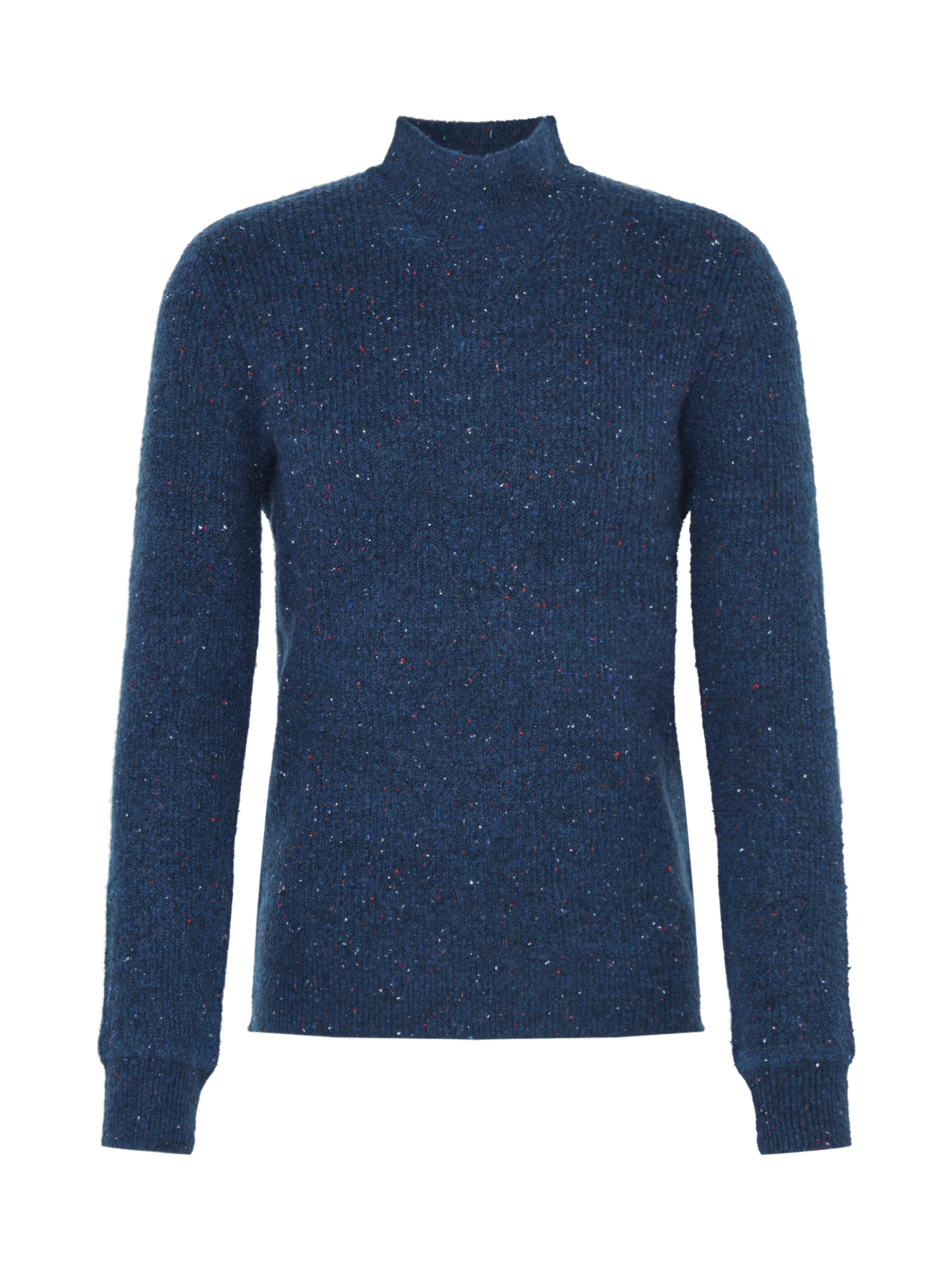 Only & Sons - Trui 'onsPATRICK 5 NAPS HIGH NECK KNIT' in de kleur Donkerblauw