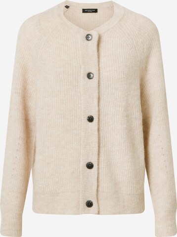 SELECTED FEMME Knit Cardigan in Beige: front