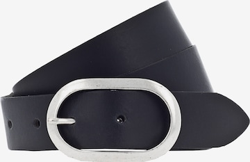 VANZETTI Belt 'Oval 3cm' in Black: front