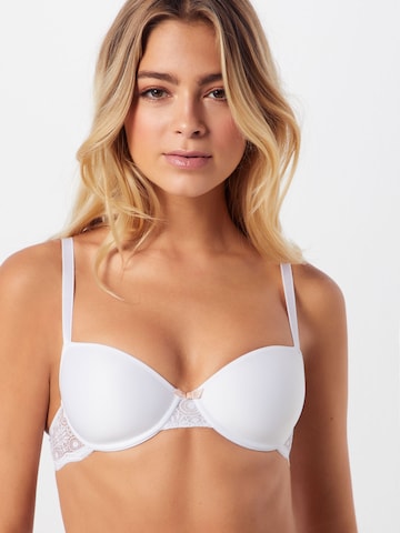 PASSIONATA T-shirt Bra 'Georgia' in White: front