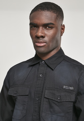 Brandit Regular fit Majica 'Hardee' | črna barva