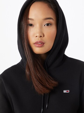 Tommy Jeans Mikina – černá