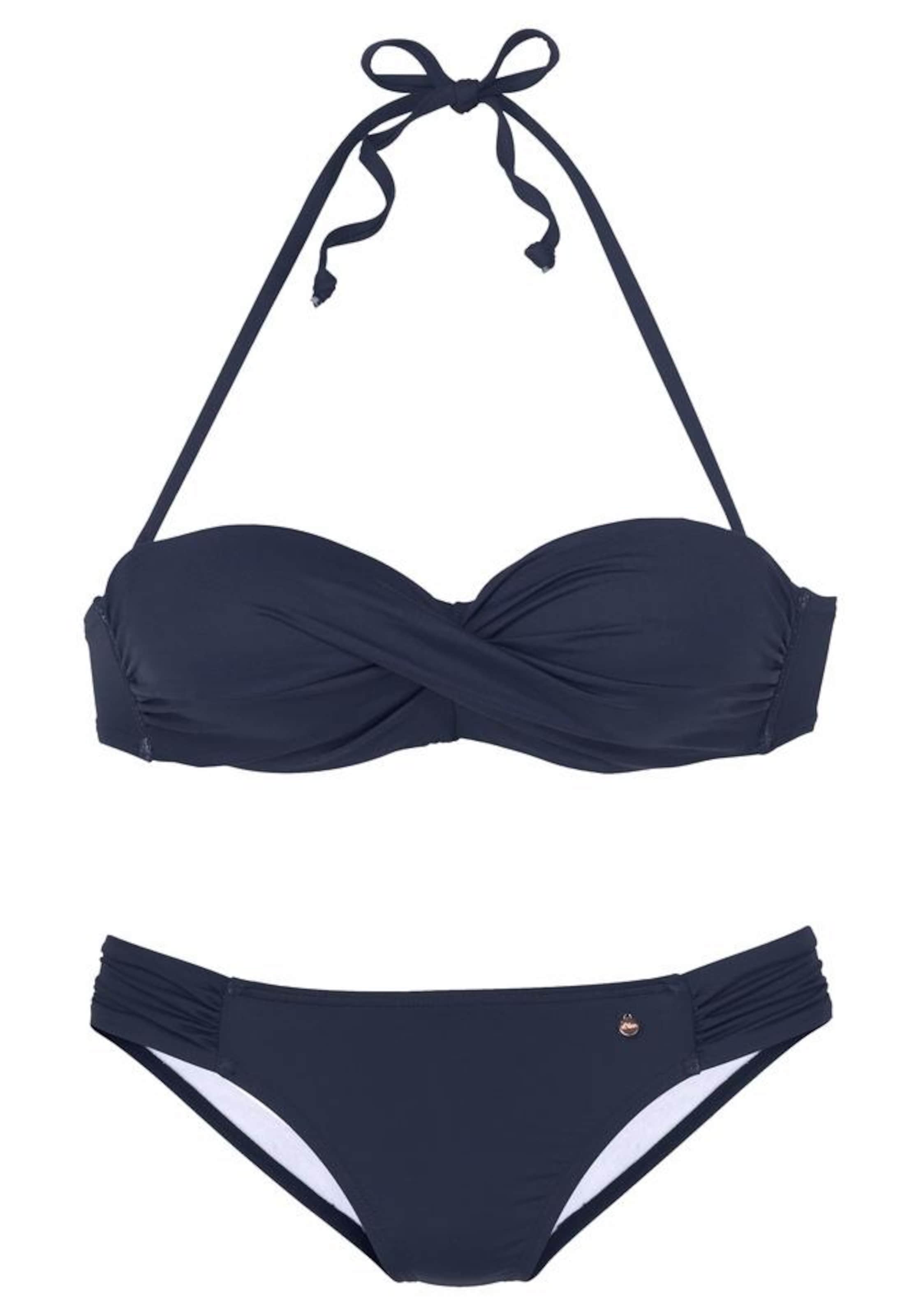 Balconnet Bikini s.Oliver en bleu : devant