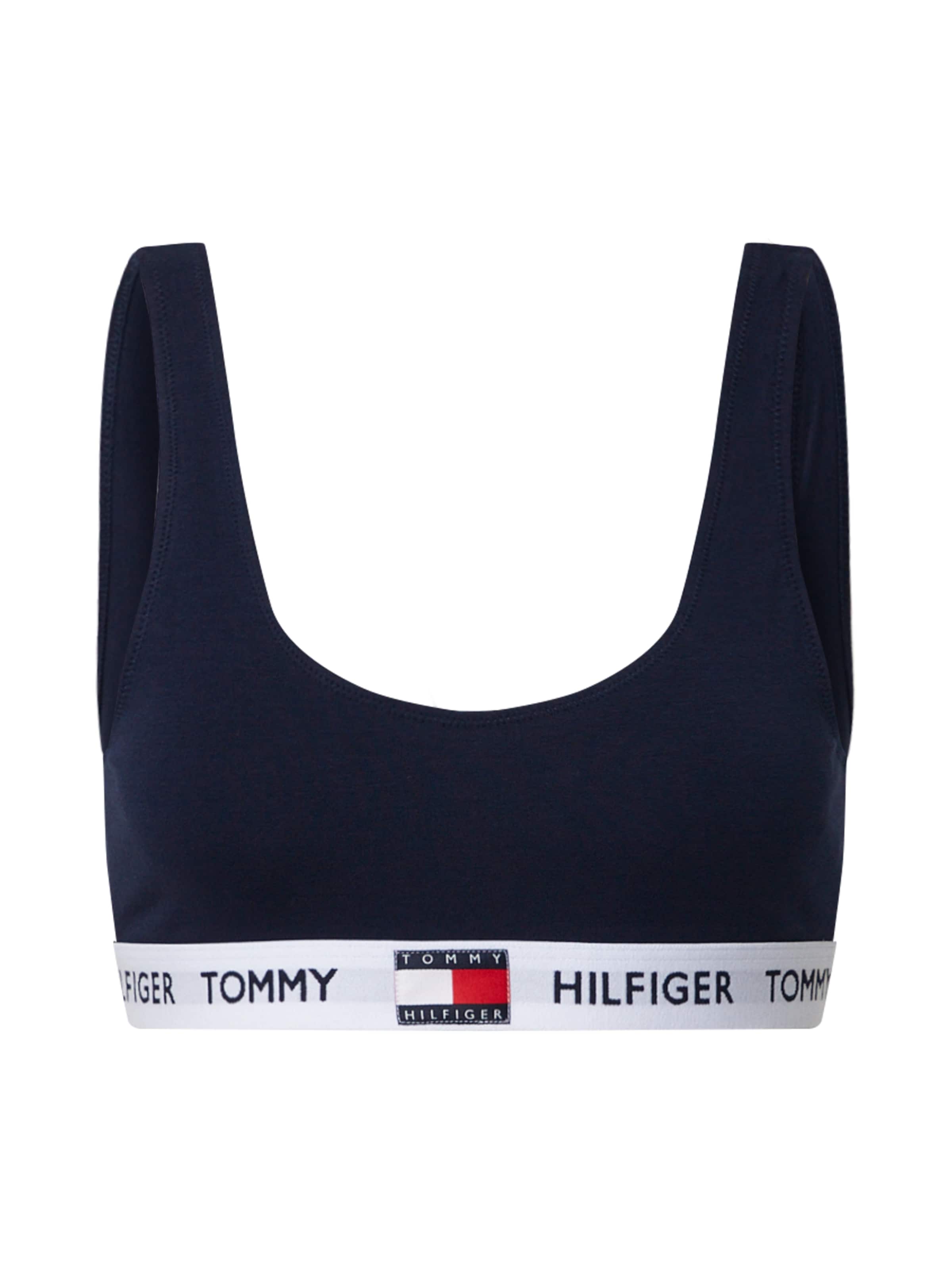 Tommy Hilfiger Underwear Korzetová Podprsenka – modrá: přední strana