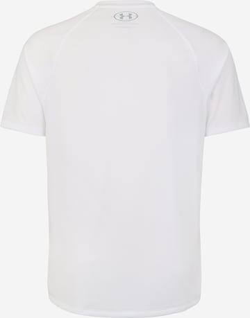 UNDER ARMOUR Regular Fit Funktionsshirt 'Tech 2.0' in Weiß: zadná strana