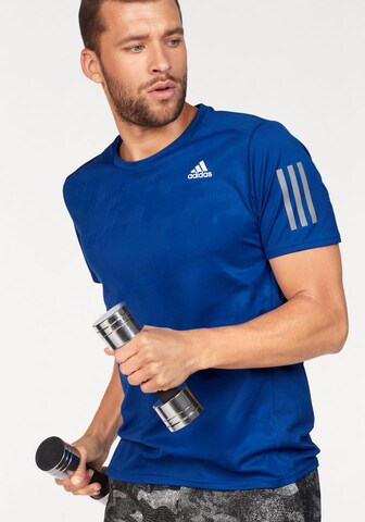 ADIDAS PERFORMANCE Funktionsshirt 'Response' in Blau: predná strana