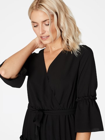 Robe-chemise 'Havin' LeGer by Lena Gercke en noir