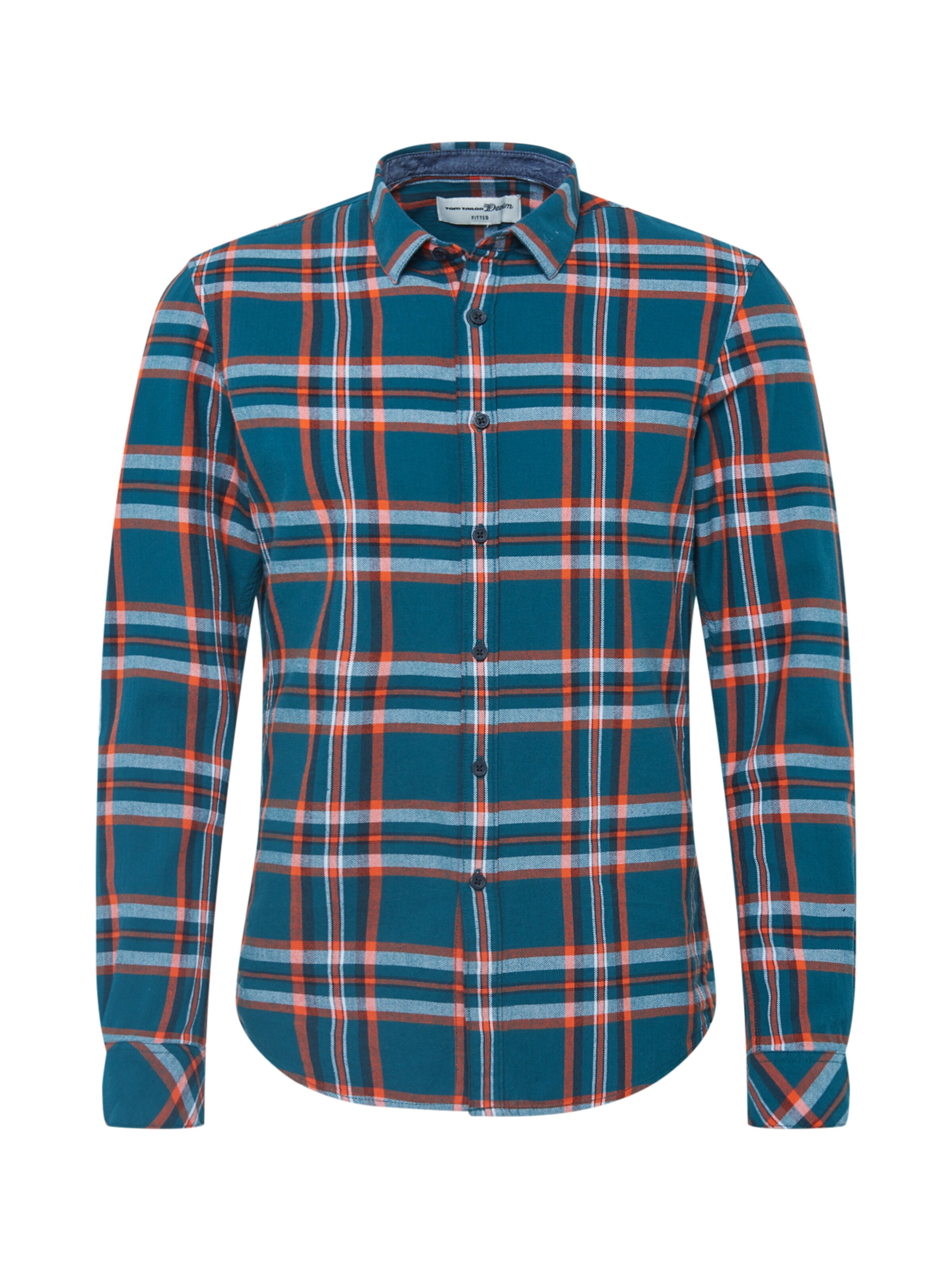 TOM TAILOR DENIM - Overhemd in de kleur Petrol