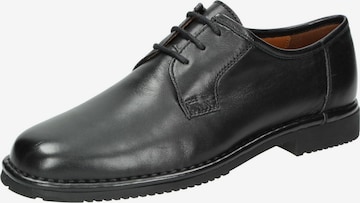 SIOUX Lace-Up Shoes 'Göteborg' in Black: front