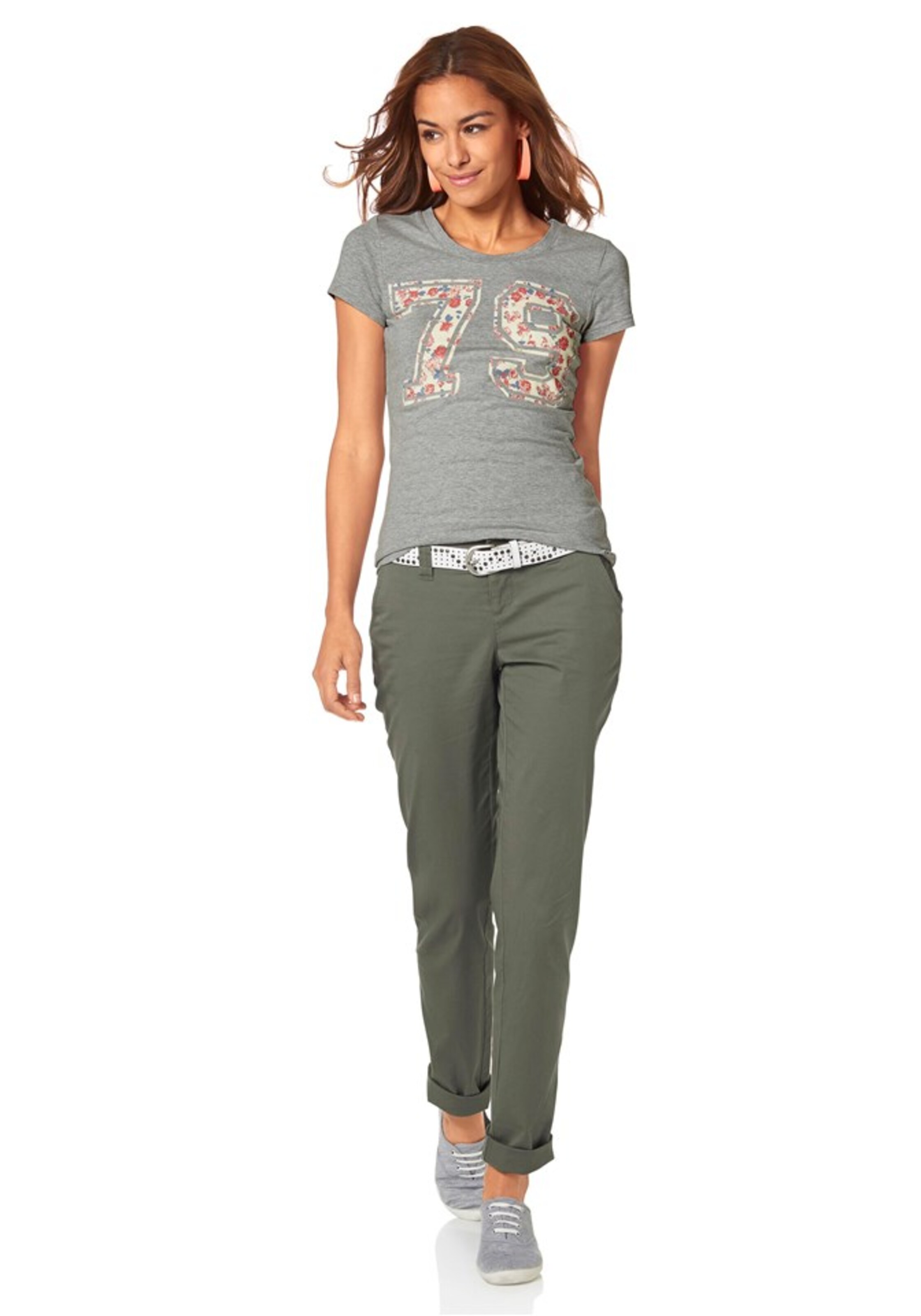 AJC Regular Chino Pants in Green