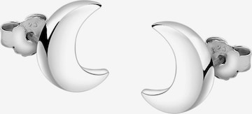 Nenalina Earrings 'Halbmond' in Silver: front