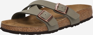 BIRKENSTOCK Чехли 'Yao' в сиво: отпред