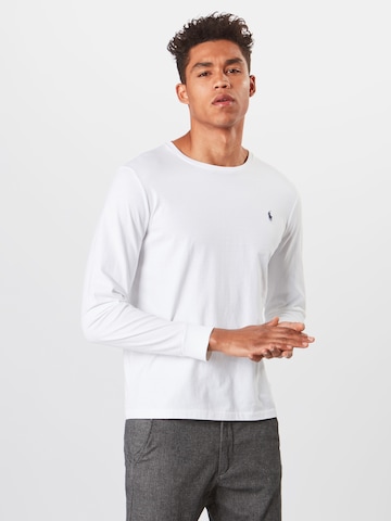 Polo Ralph Lauren Regularny krój Koszulka w kolorze biały: przód
