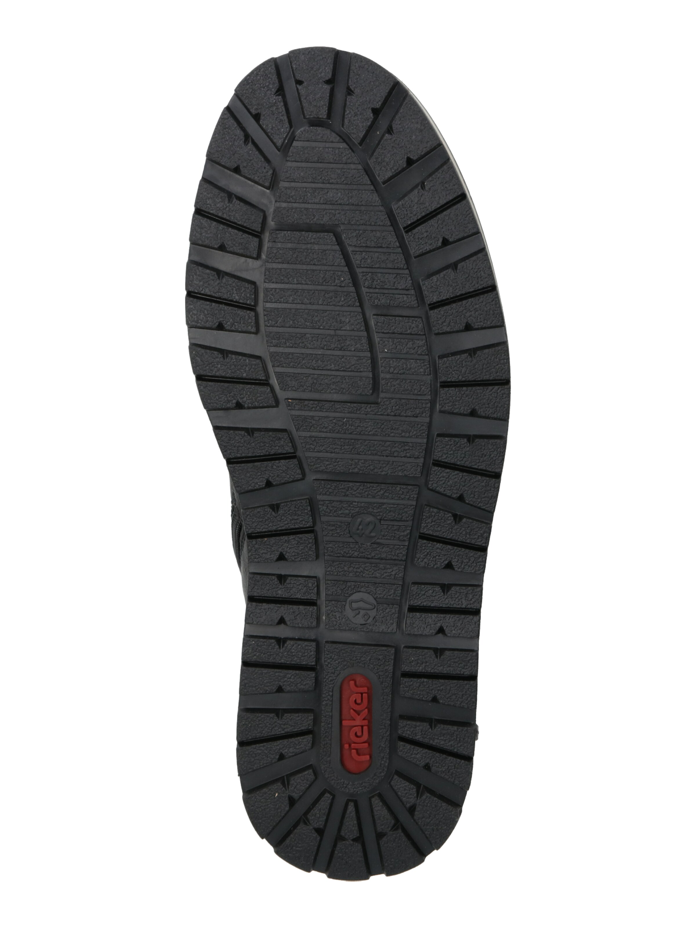 Rieker Fűzős csizma - fekete: alul