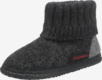 GIESSWEIN - Pantufa 'KRAMSACH' em cinzento: frente