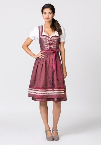 STOCKERPOINT Dirndl 'Giselle' in Red: front