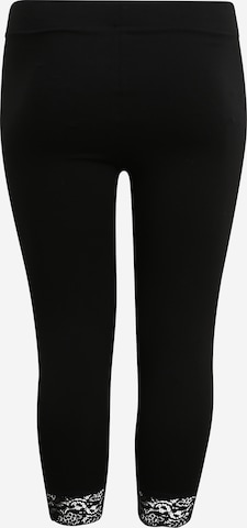 Skinny Leggings 'Time' di ONLY Carmakoma in nero