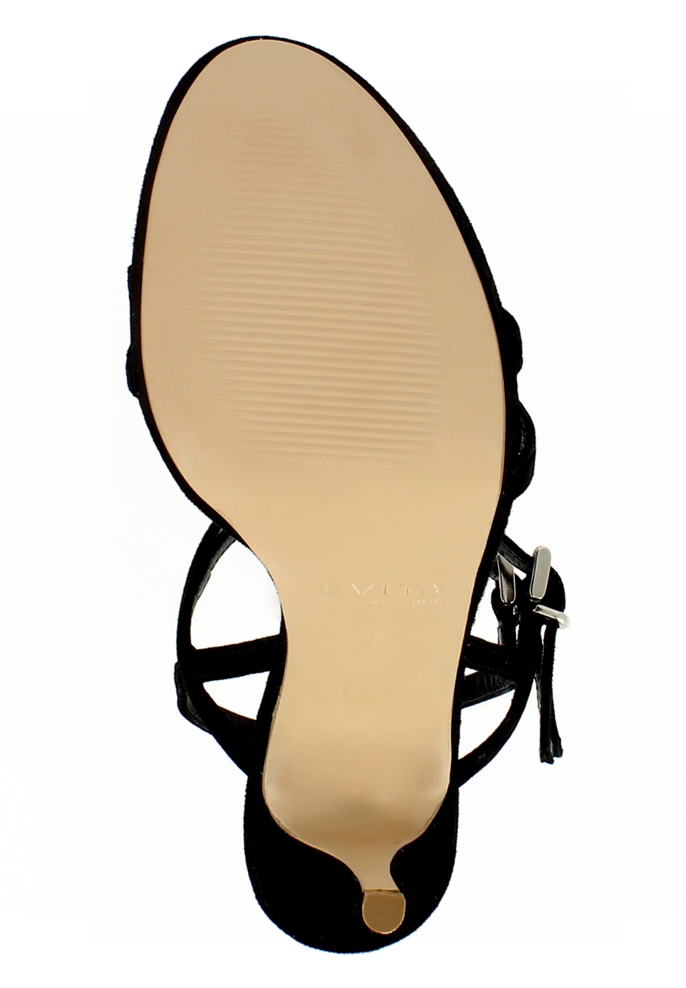 EVITA Sandalen met riem 'Valeria' in Zwart