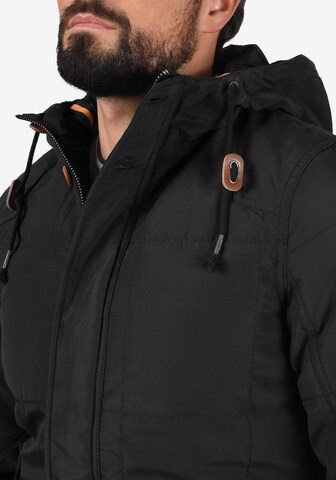 BLEND Winter Jacket 'Polygon' in Black