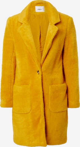 Cappotto di mezza stagione 'Claire' di ONLY in giallo: frontale