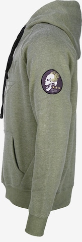 TOP GUN Sweatshirt 'TG-9013' in Groen