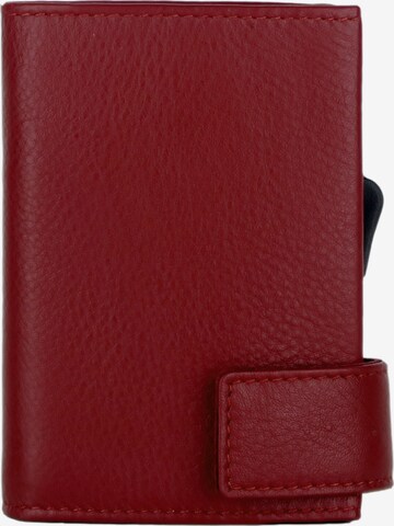 SecWal Wallet in Red: front