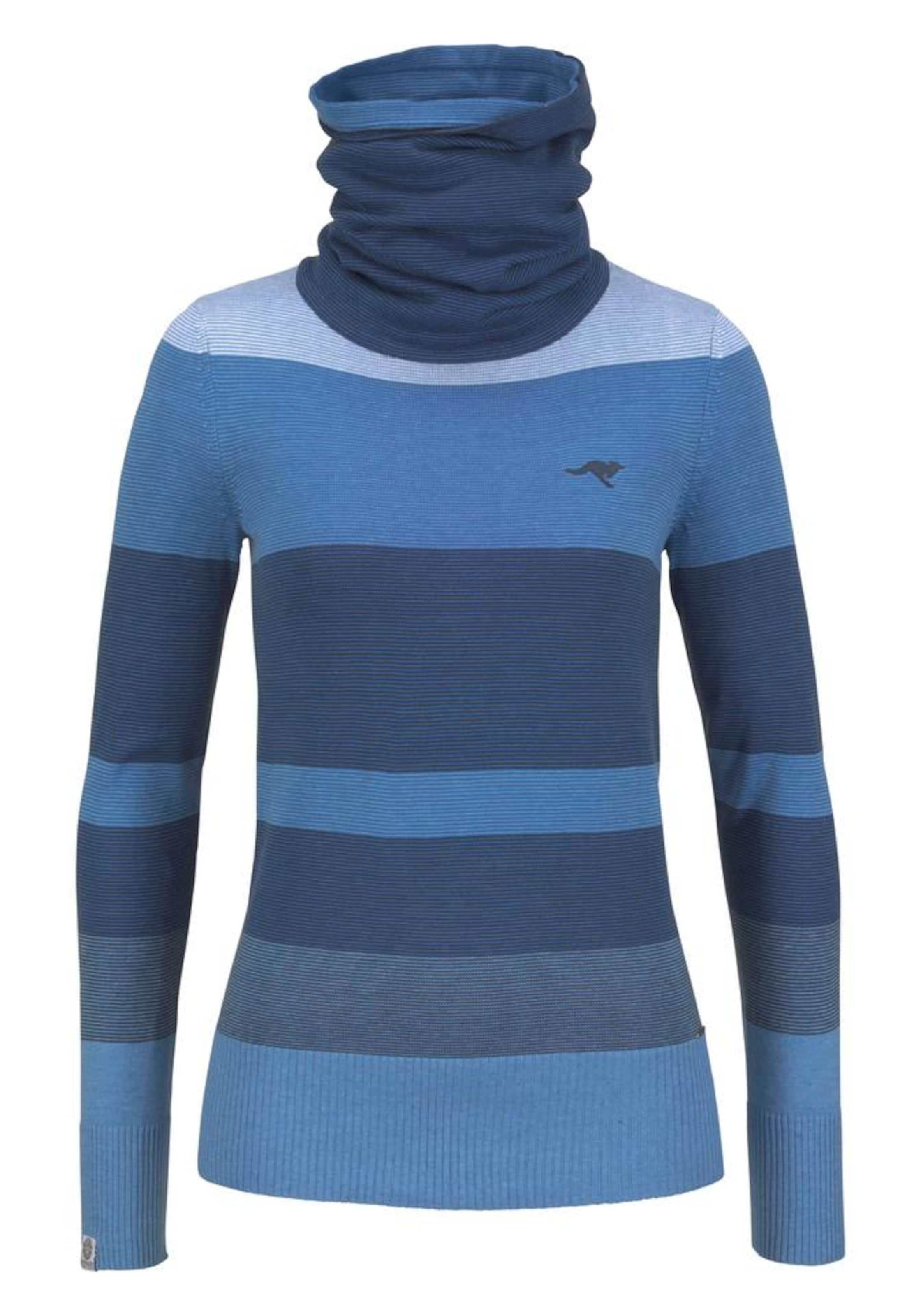 KangaROOS Rollkragenpullover in Blau: Vorderseite