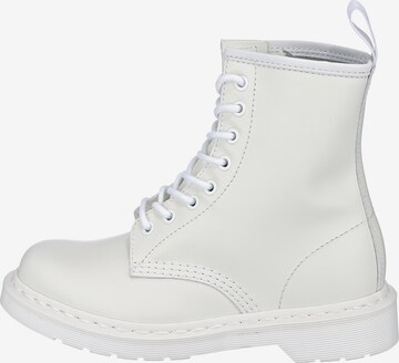 Bottines à lacets '1460' Dr. Martens en blanc