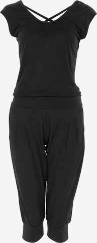 Jaya Jumpsuit 'Chandra' in Schwarz: predná strana