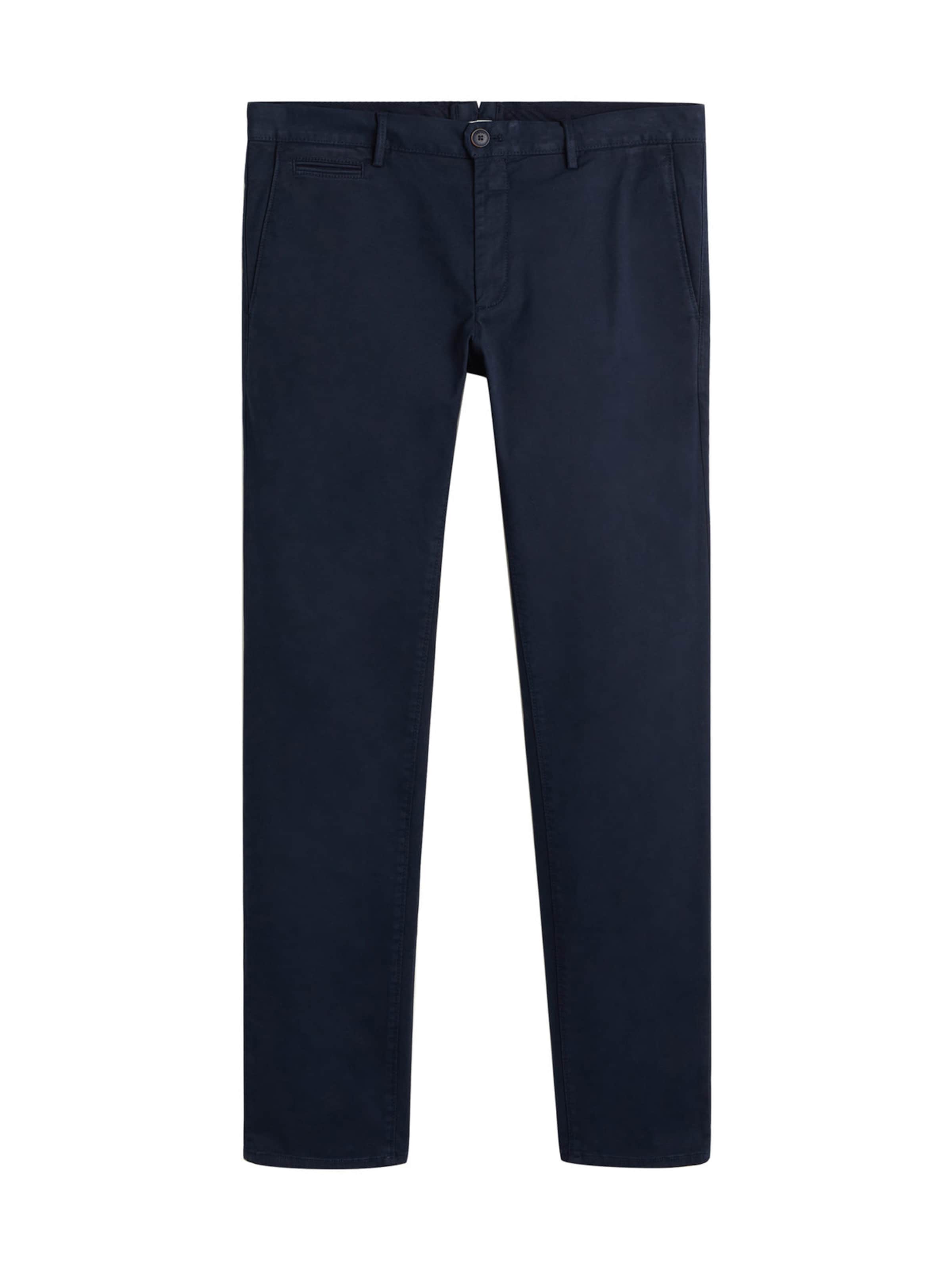 MANGO MAN Slimfit Chino 'Barna 5' in Blauw: voorkant