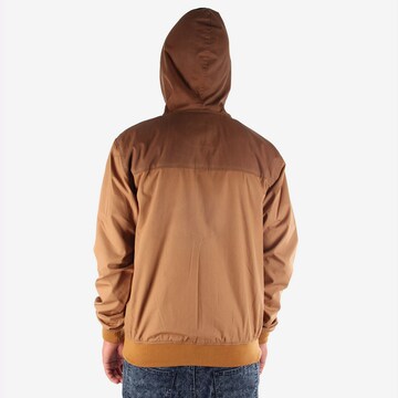 Iriedaily Between-Season Jacket 'Segelprofi' in Brown: back