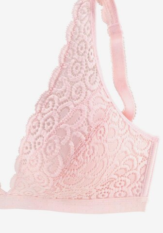 PETITE FLEUR Triangel BH i pink