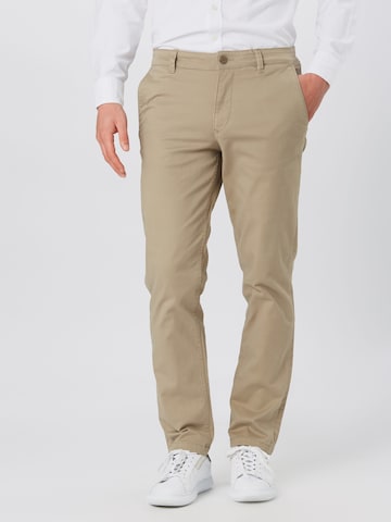 SELECTED HOMME Chino Pants in Beige: front
