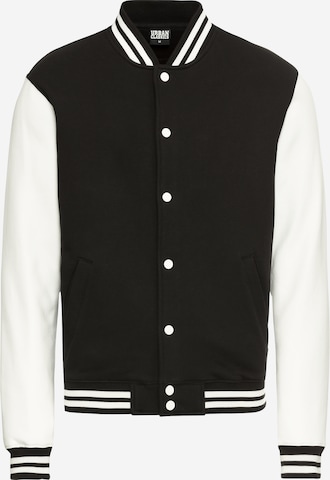 Urban Classics Between-Season Jacket in Black: front